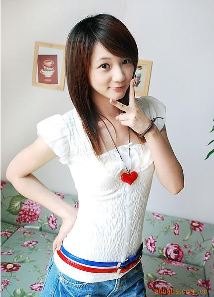 皮带细款糠果女士腰带