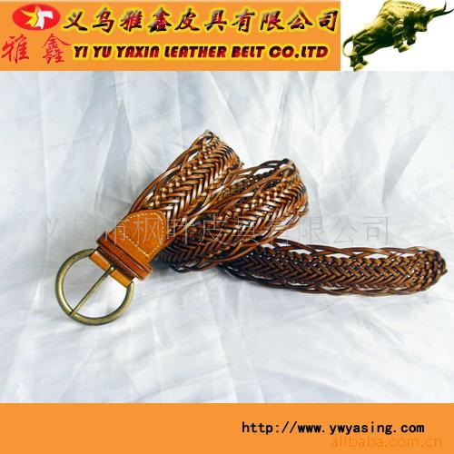 皮带腰带编织腰带带