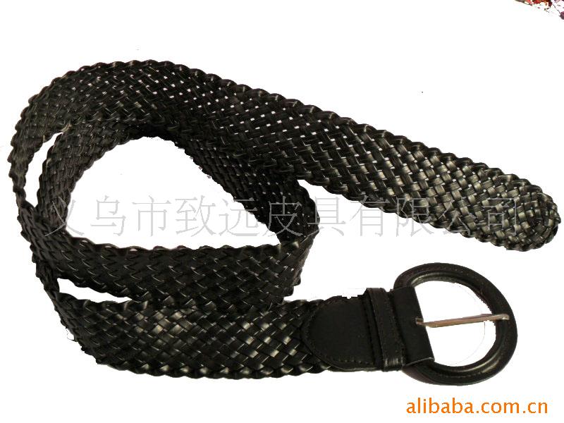 仿皮腰带,编织腰带,PU新款时尚腰带