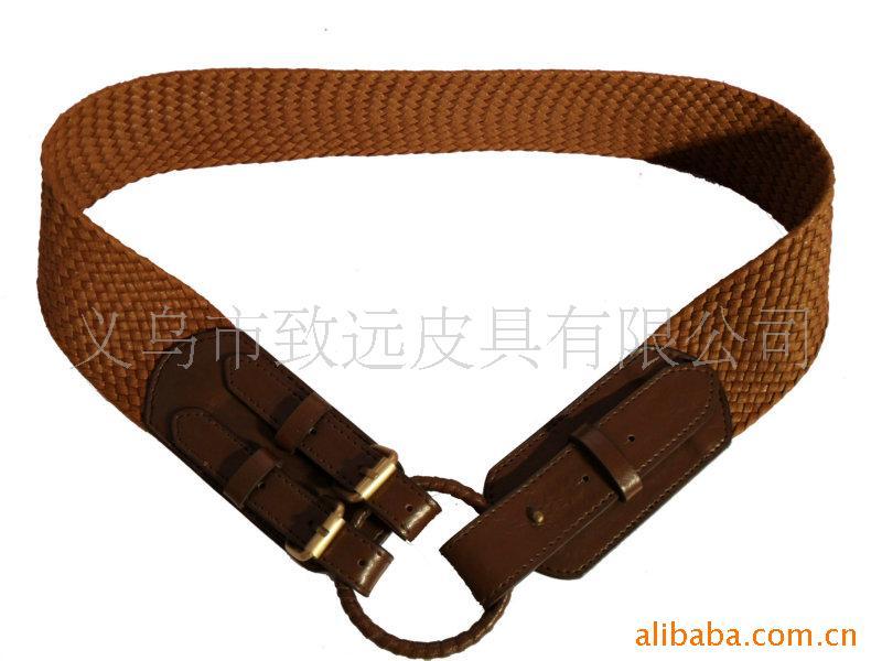 仿皮腰带,编织腰带,新款时尚腰带开发