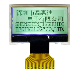 Һģ/SPIӿ/128X64/1.2Ӣ/JHD12864-G08BOW-G