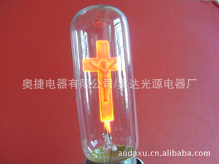 十字架火焰灯泡,造型火焰泡,T30火焰泡