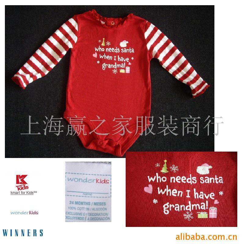 wonderkids爬衣外贸童装婴儿服装