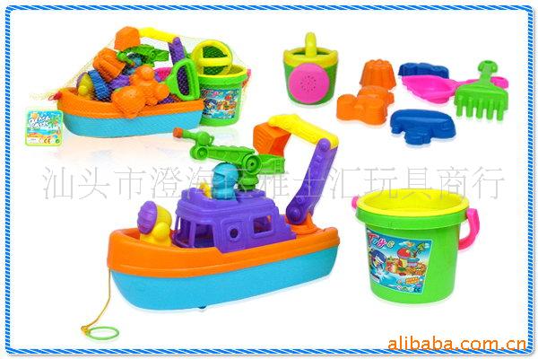 沙滩船夏天玩具塑料玩具沐浴玩具(图)