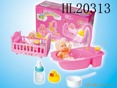 婴儿玩具,电动喷水浴盆,电动玩具,娃娃喷水游戏