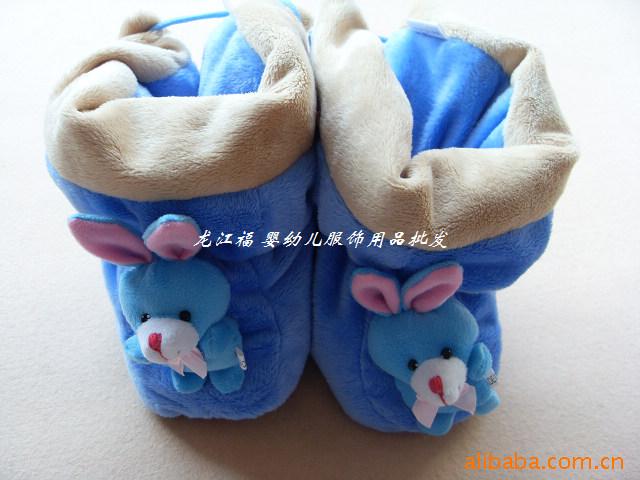 批发防滑鞋高帮婴儿保暖鞋棉鞋