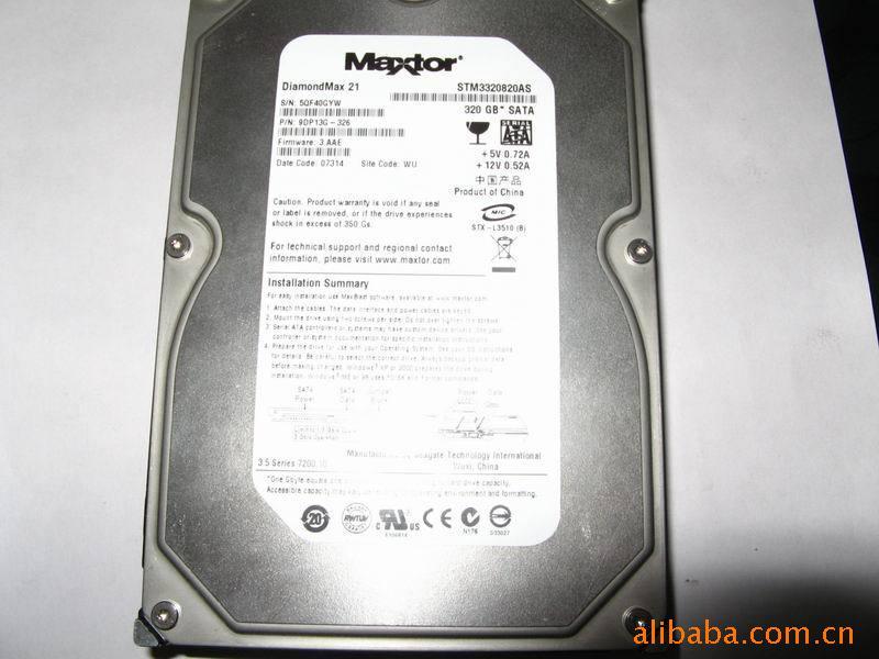 ؼԭװMaxtor320G̨ʽӲ