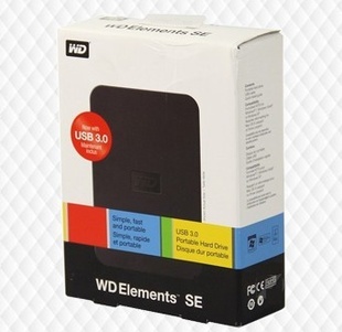 ݣWDElementsPortable2.5ӢUSB3.0ƶӲ500GB