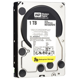 WD西部数据硬盘1TBWD1003FBYX7200转64MSATA3Gb/s企级硬盘