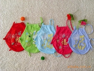 2012童装夏装婴幼儿用品围嘴围兜纯棉宝宝肚兜亏本清货