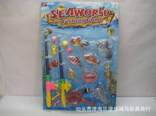 透明钓鱼片,钓鱼玩具,过家家玩具,儿童玩具,塑料玩具