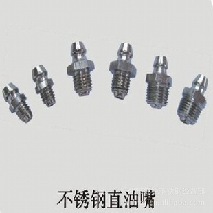 炜锐产厂家直销不锈钢油嘴不锈钢直油嘴M6*1