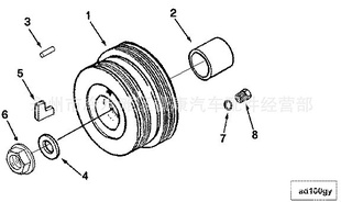 ˹NT855seal,keyway3008947