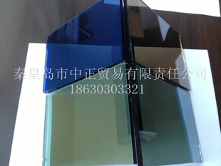 10mm福特蓝玻璃在线镀膜玻璃浮法玻璃在线尺寸