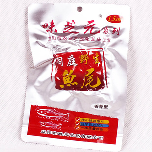 水产零食味芝元鱼尾洞庭湖野生香辣鱼尾26g1.15元
