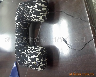 充气收音机枕,充气枕,音乐枕,休闲枕