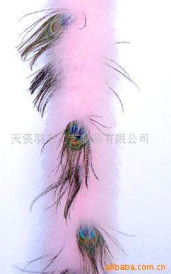 羽毛工艺,火片,绒毛条,平板毛条,鸵鸟毛等(图)