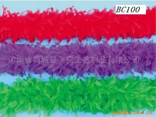 羽毛绒条(火片,羽毛工艺品,