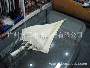 27寸8K铝合金弹簧纤维高尔夫伞/广告伞