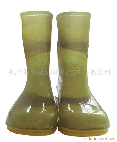 靴子,雨靴,休闲靴,数码印花靴