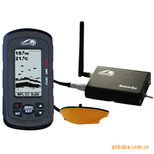 销售FC80型无线远距离探鱼器(配合打窝船用)品保