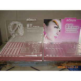 厂家广州商场用透明化妆品柜台展柜