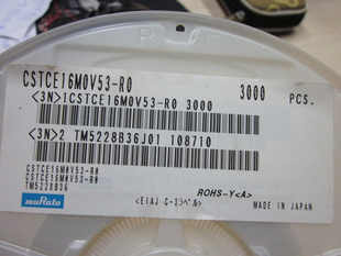 ԭװֻMURATA,ϵƬ16M,CSTCE16MOV53-RO