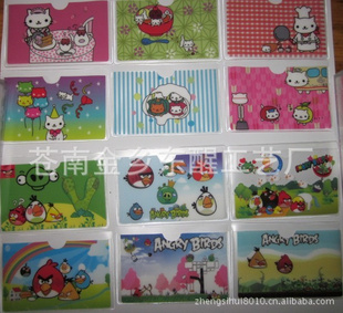 新品愤怒小鸟公交卡套,卡套,6款选,