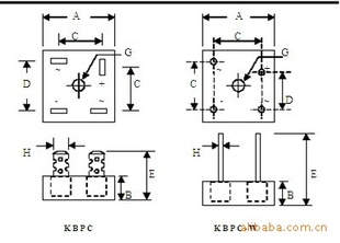 KBPC3504-W,KBPC3506-W,KBPC3508-W,KBPC3510-W
