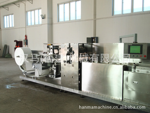 福建机械HM-2600全自动折叠&包装湿巾机