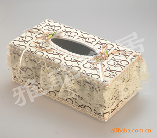 压条纸巾盒,蕾丝口纸巾盒,压条口纸巾盒,压条蕾丝纸巾盒,