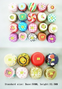 ͼ۳۵ֽģ/ֽ/ұ/CUPCAKEֽ/5cm3.25cm