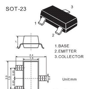 贴片三极管S8050/8550SOT-23