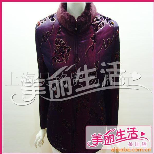 中老年服装聚脂改良棉衣唐装SY-267