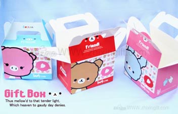 卡通礼品盒 广州知心工艺品礼品
