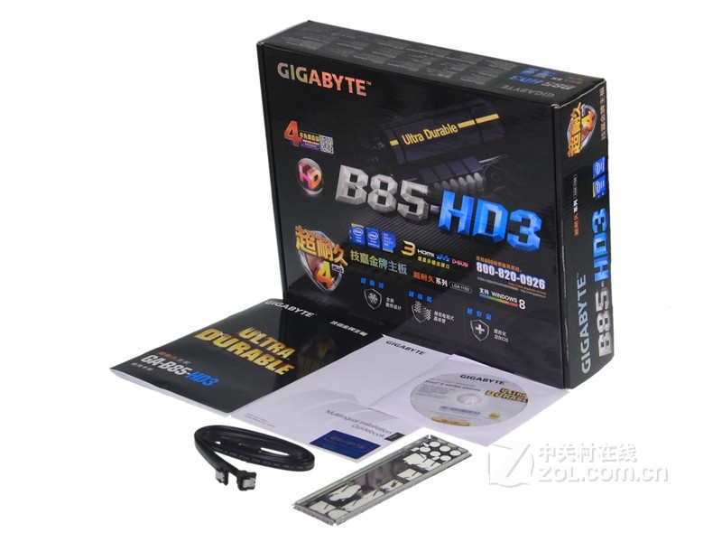 技嘉GA-B85-HD3主板黄金打造推荐惠连连