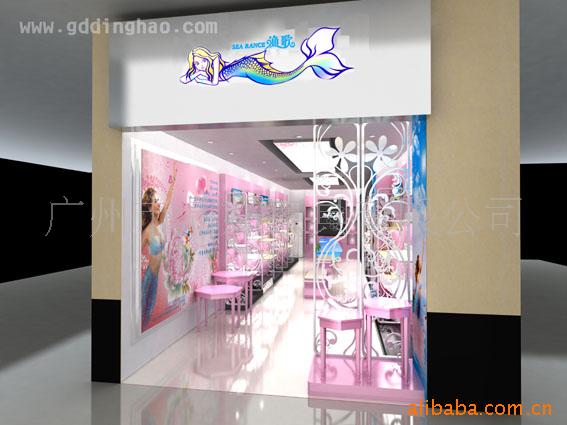 皮具展示柜、女鞋柜、烤漆展柜