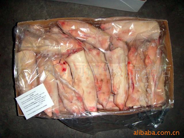 进口(猪肉)猪副冷冻短切猪脚