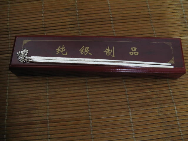 供应镀银筷子银离子筷子