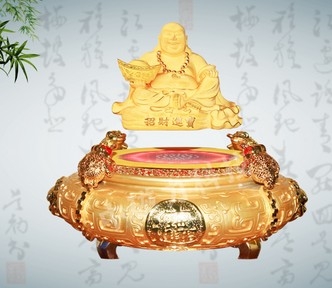 磁悬浮宗教佛教工艺品弥勒佛