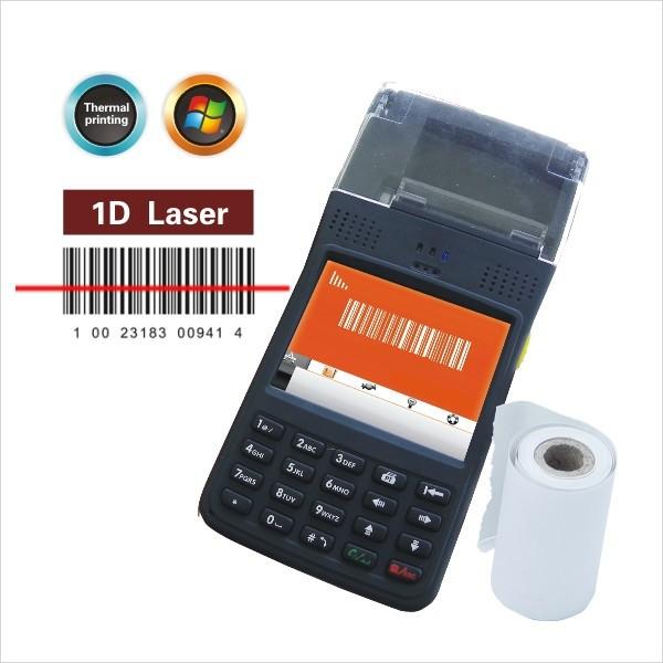 一体打印机、拍照、条码扫描、RFID手持终端 PDA