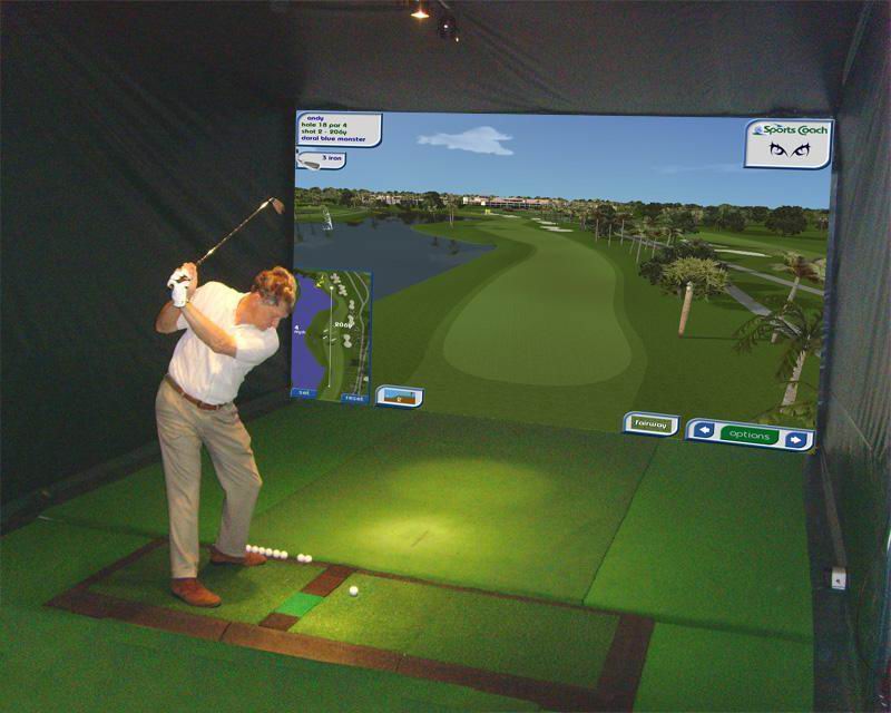重庆golfzon室内高尔夫练习场 室内高尔夫价格多少