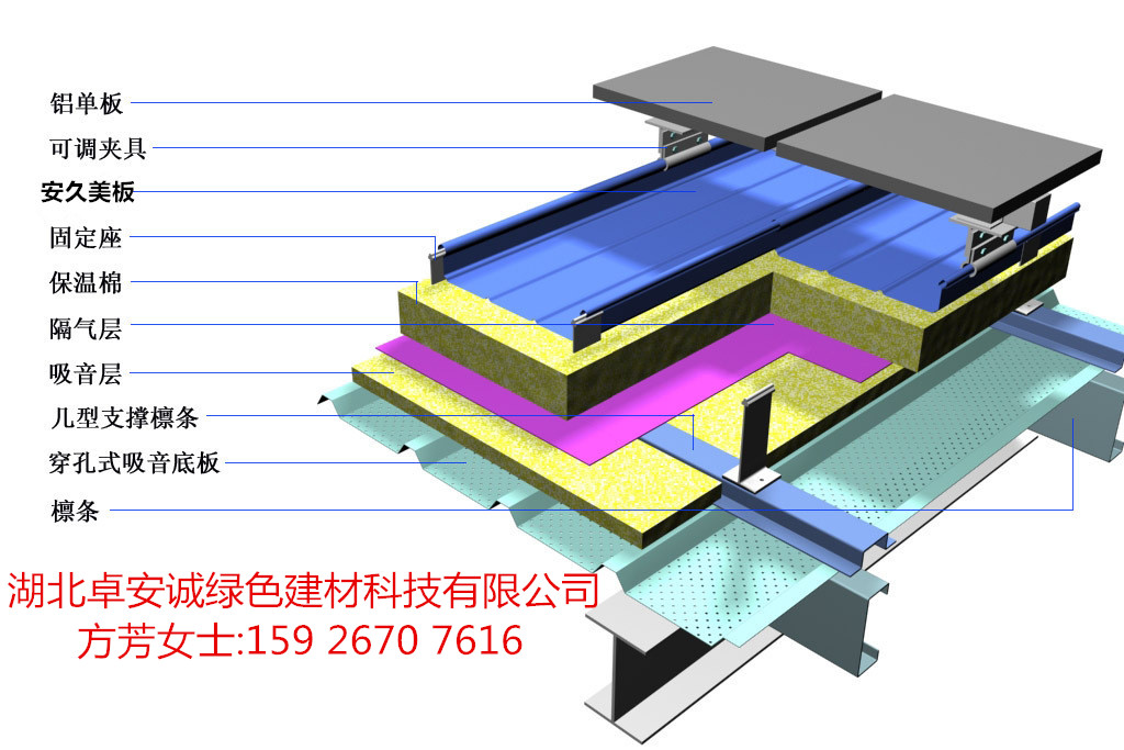 65-430铝镁锰金属屋面板供应云南