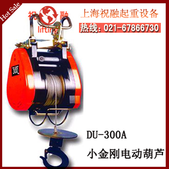 台湾小金刚电动葫芦-300kg小金刚电动葫芦-60米加长高度