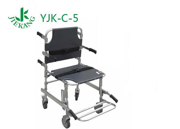 张家港捷康YJK-C-5铝合金楼梯担架轮椅担架上下楼担架