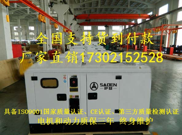 上海萨登150千瓦静音柴油发电机塔台发电机DS150CE