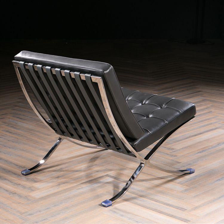 厂家直销现代会客巴塞罗那沙发-创意经典设计师休闲椅巴塞罗那椅