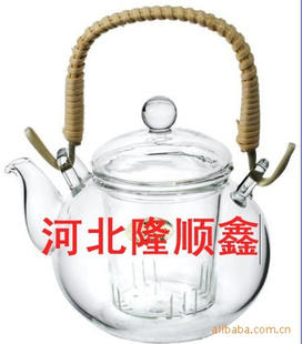 厂家精致耐高温玻璃茶壶