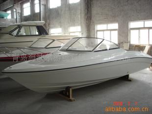 中！！！5.54米全玻璃钢游艇5.54米快艇休闲快艇