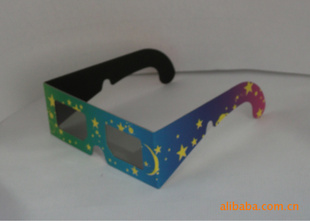 厂家直销红蓝绿3D立体眼镜、4D偏振眼镜、日食眼镜